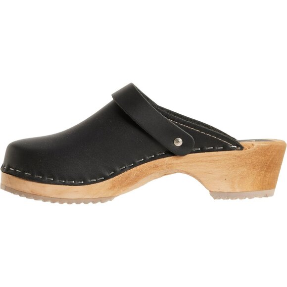 NEW MIA Made in Europe Alma Open Back Swedish Clogs  LEATHER  252 3S7 - Picture 3 of 4